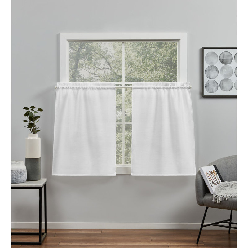 Amalgamated Textiles Loha Kitchen Curtain Wayfair